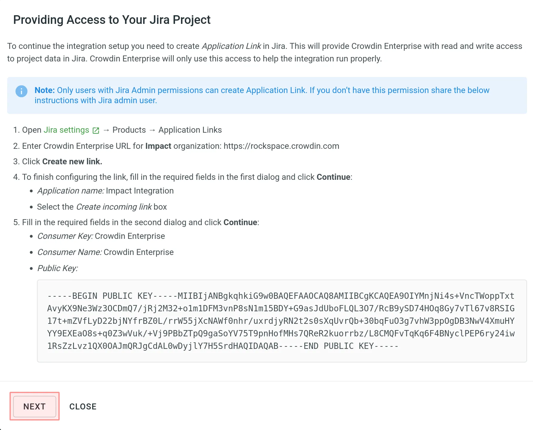 Providing Access to Your Jira Project